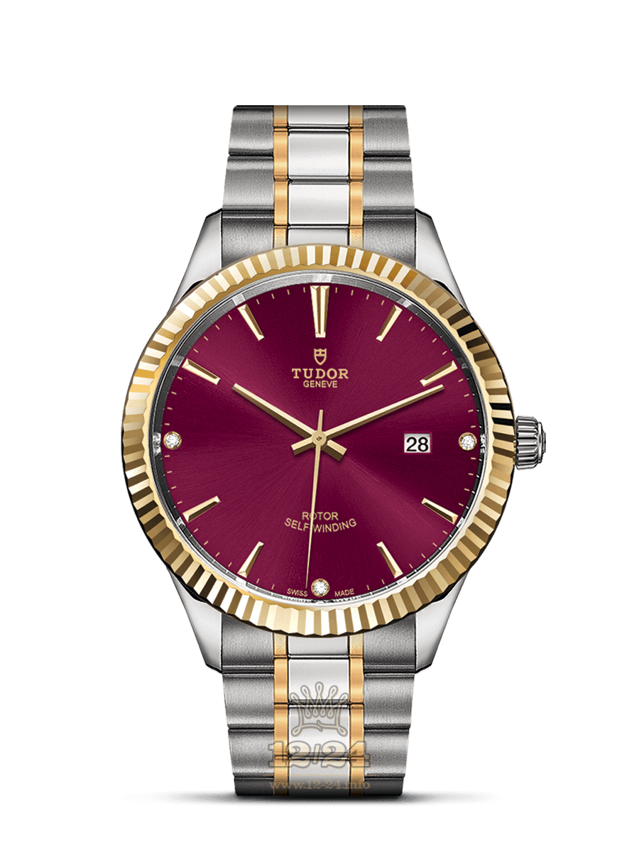Tudor Style Watch M12713-0015 41 mm Stainless steel Yellow gold Case