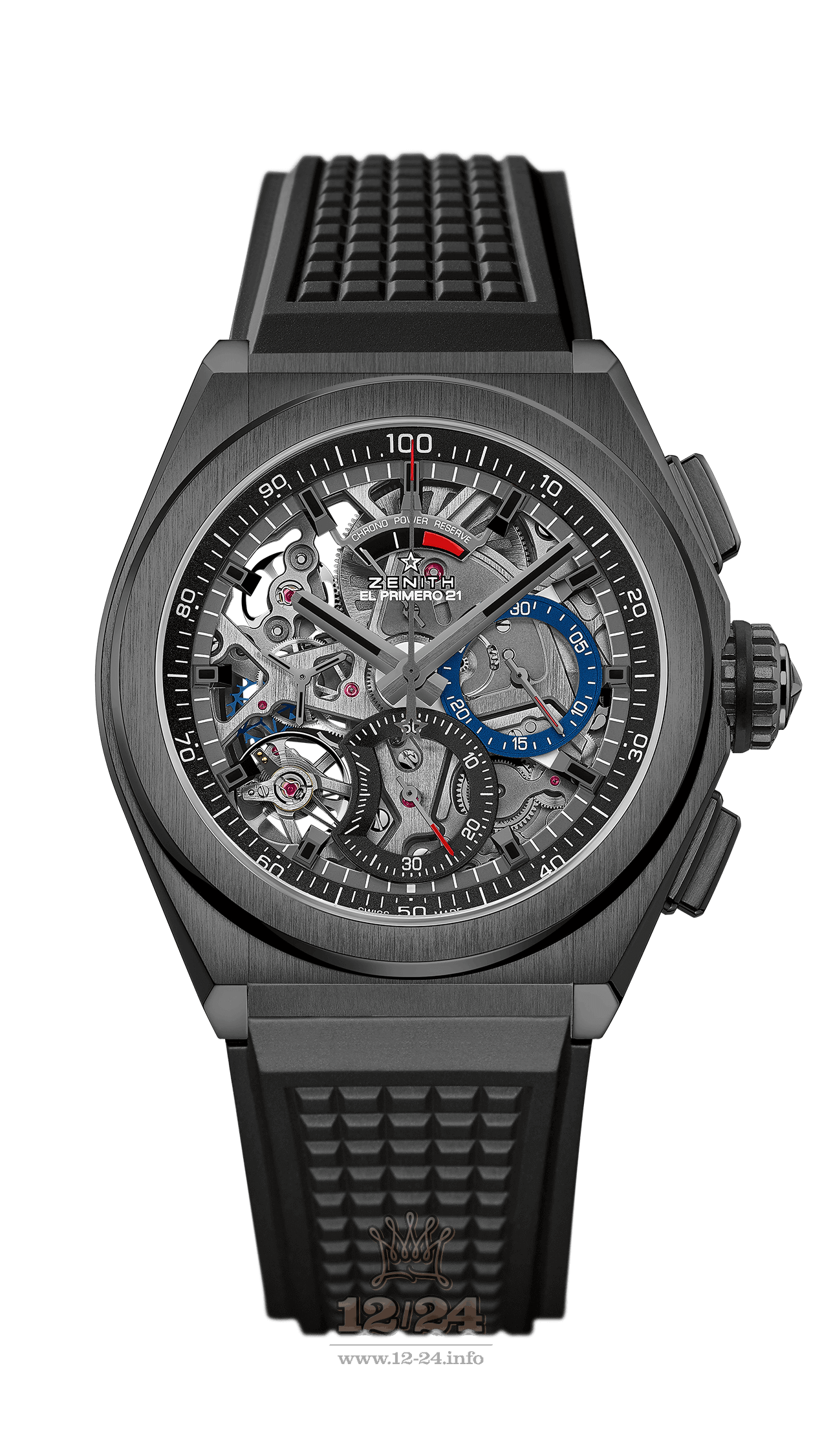 Zenith Defy Watch 49.9000.9004/78.R782 44 mm Ceramics Case Gray Dial