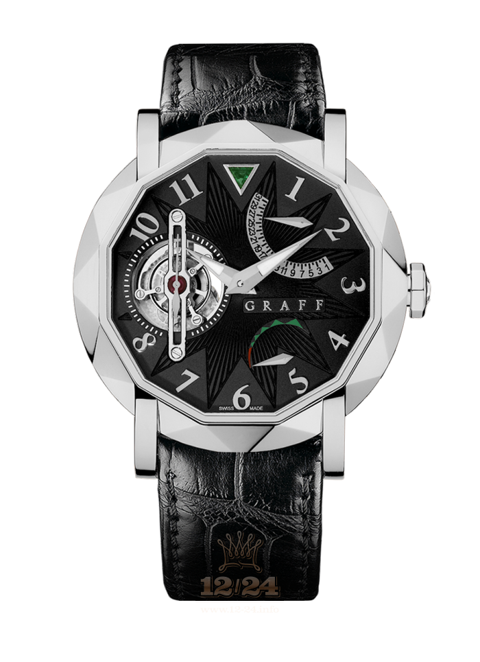Graff MasterGraff Watch MG47WG_bf_front1-1 45 mm White gold Case Black Dial