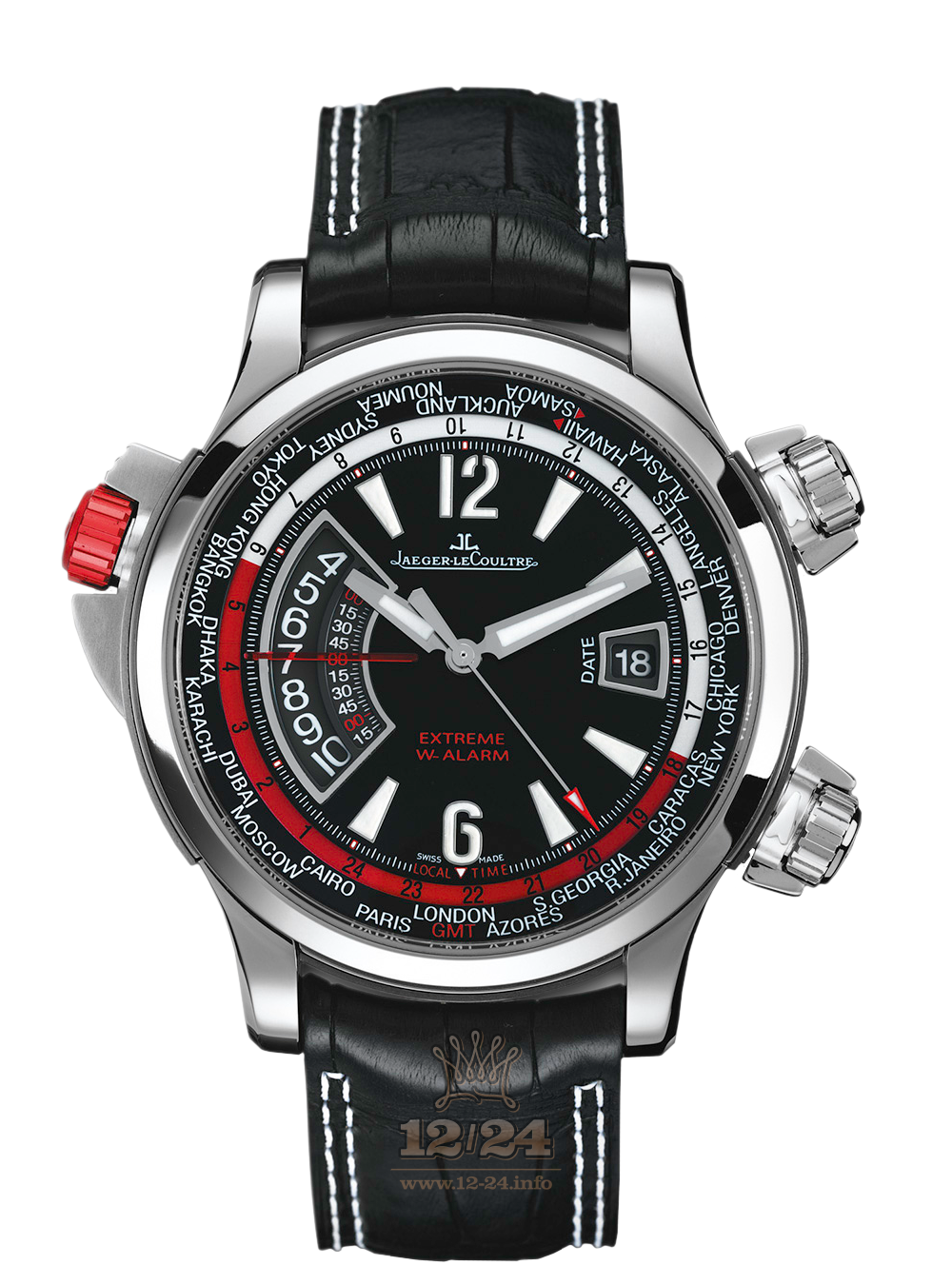 Jaeger-LeCoultre Master Extreme Watch 1778470 46 mm Stainless steel Titanium Case Black Dial