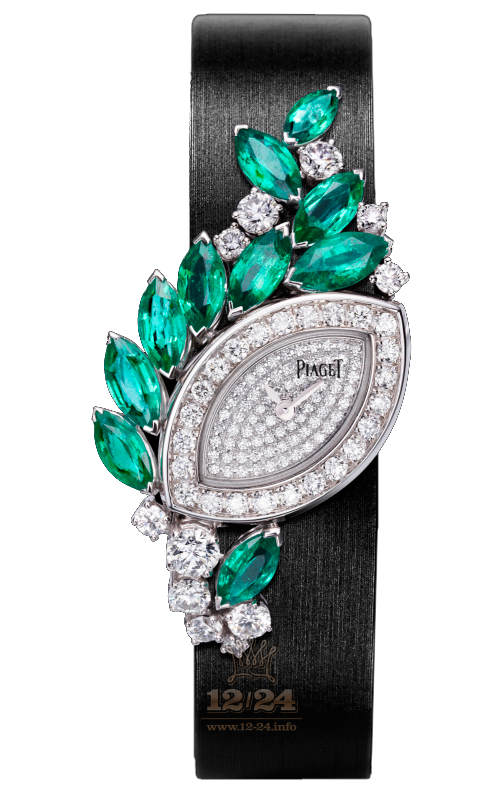 Piaget Limelight Watch G0A36166 27 mm White gold Case Silver Dial