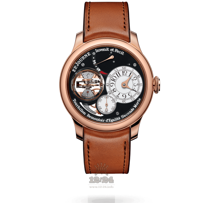 F.P.Journe Boutique Watch tourbillon souverain 42 mm Pink gold Case Black Dial
