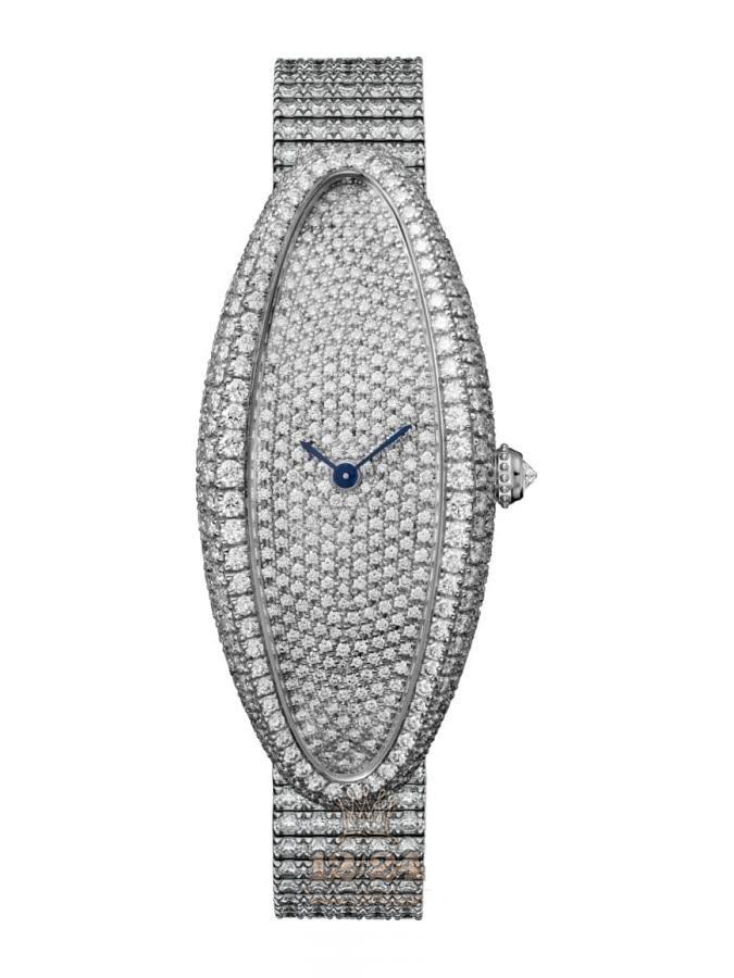 Cartier Baignoire Watch HPI01307 52 mm White gold Case Silver Dial