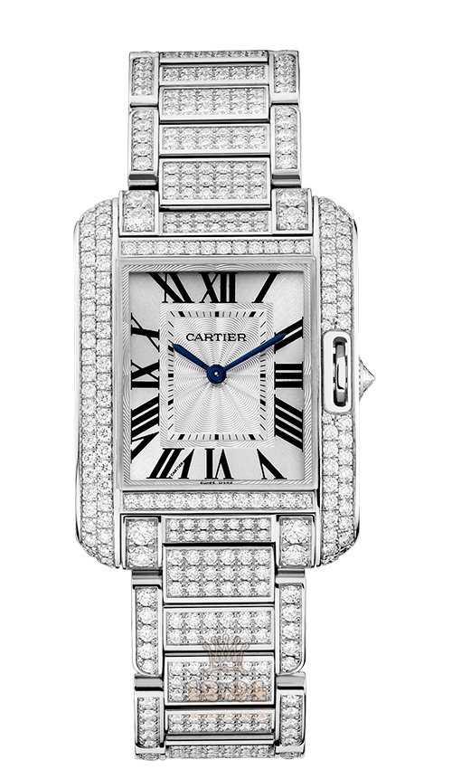Cartier Tank Watch HPI00722 35 mm White gold Case Silver Dial