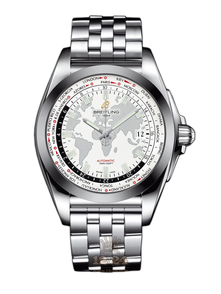 Breitling Galactic Watch WB3510U0/A777/375A 44 mm Stainless steel Case White Dial