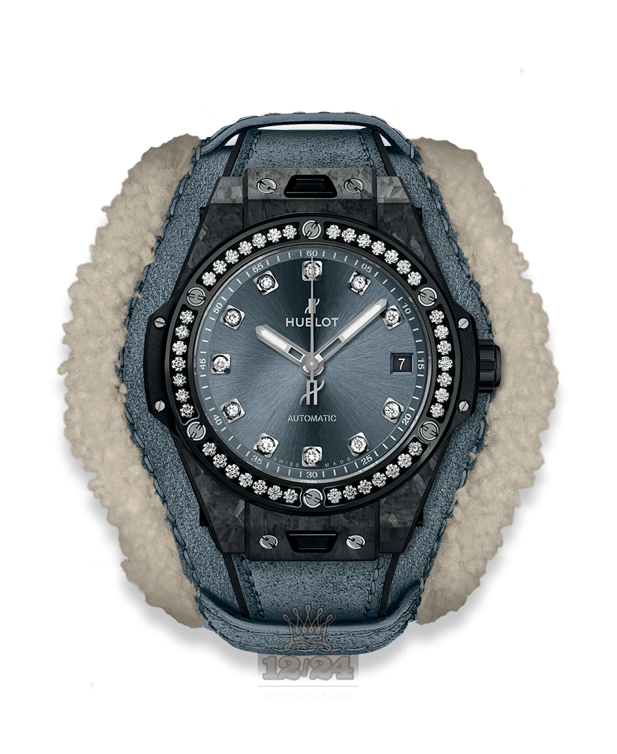 Hublot Big Bang Watch 465.QK.7170.VR.1204.ALP18 39 mm Carbon Case Dark blue Dial