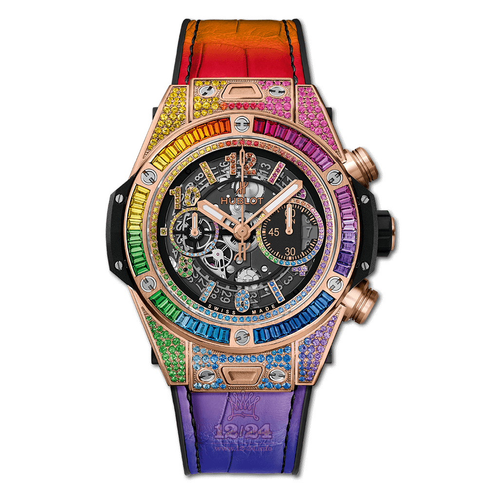 Hublot Big Bang Watch 411.OX.9910.LR.0999 45 mm Red gold Case Black Dial
