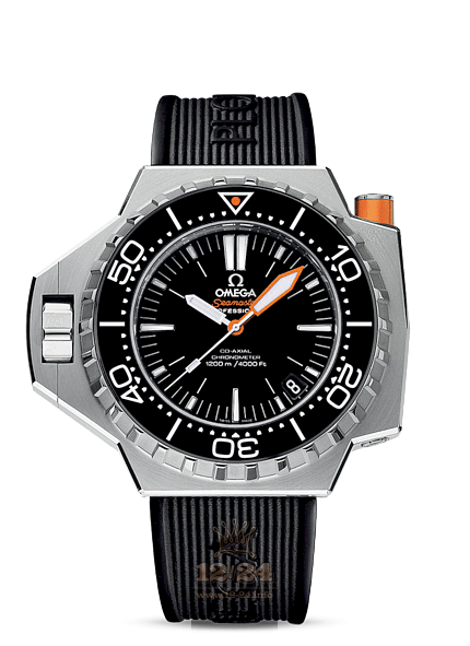 Omega Ploprof 1200 M Watch 224.32.55.21.01.001 55 mm Stainless steel Case Black Dial