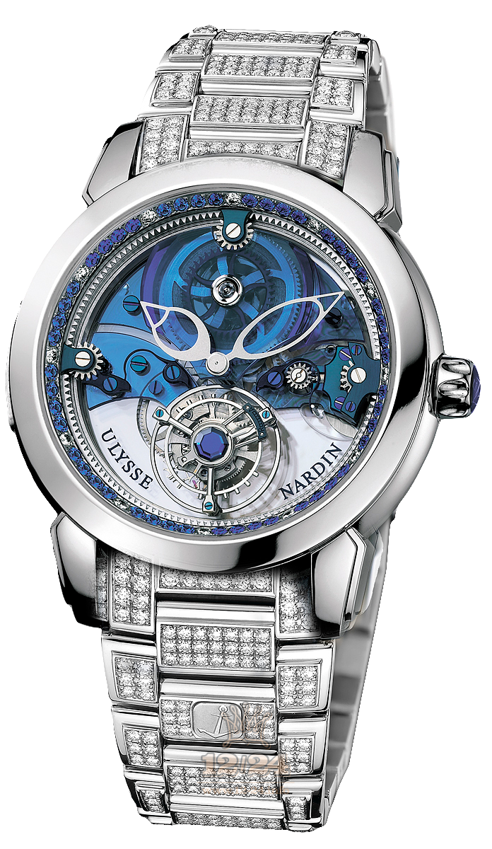 Ulysse Nardin Classic Watch 799-82-8 41 mm Platinum Case Painted Dial