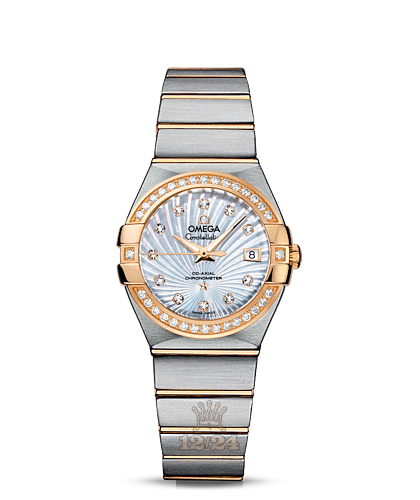 Omega Constellation Watch 123.25.27.20.55.002 27 mm Steel / Yellow gold Case White Dial