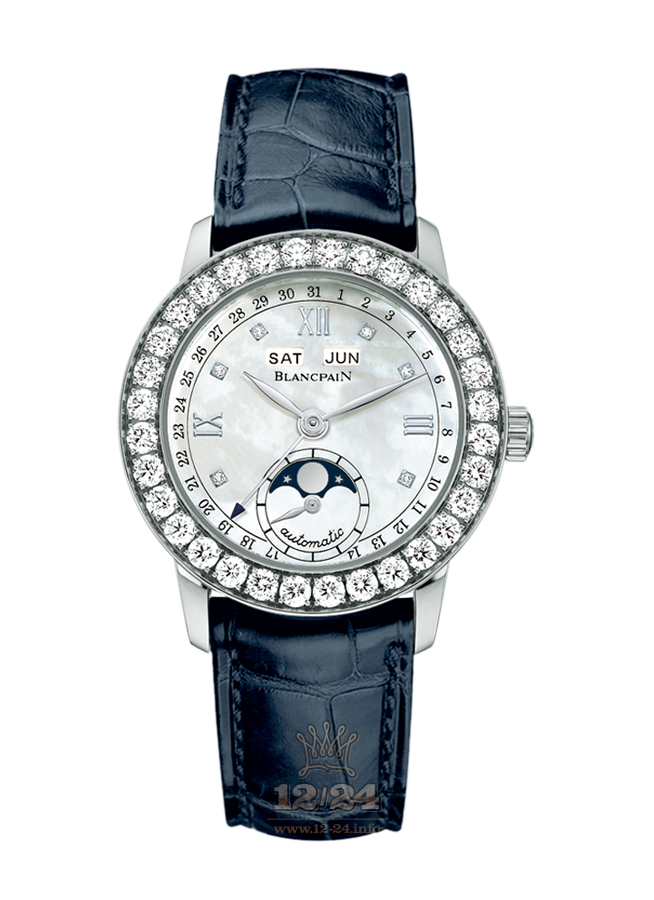 Blancpain Women Watch 2360-1991A-55 34 mm White gold Case