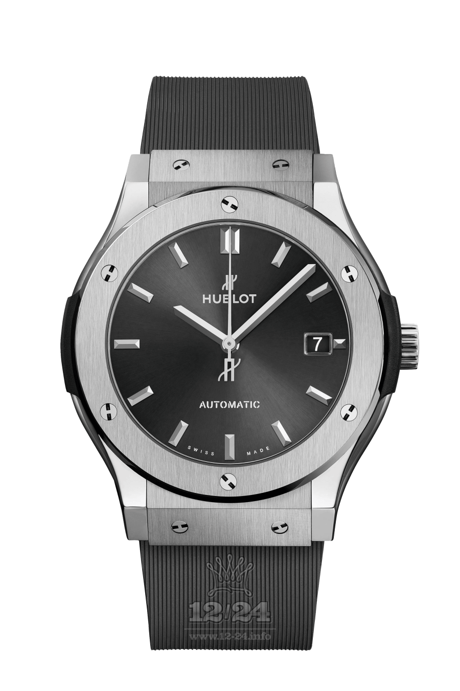 Hublot Classic Fusion Watch 511.NX.7071.RX 45 mm Titanium Case Black Dial