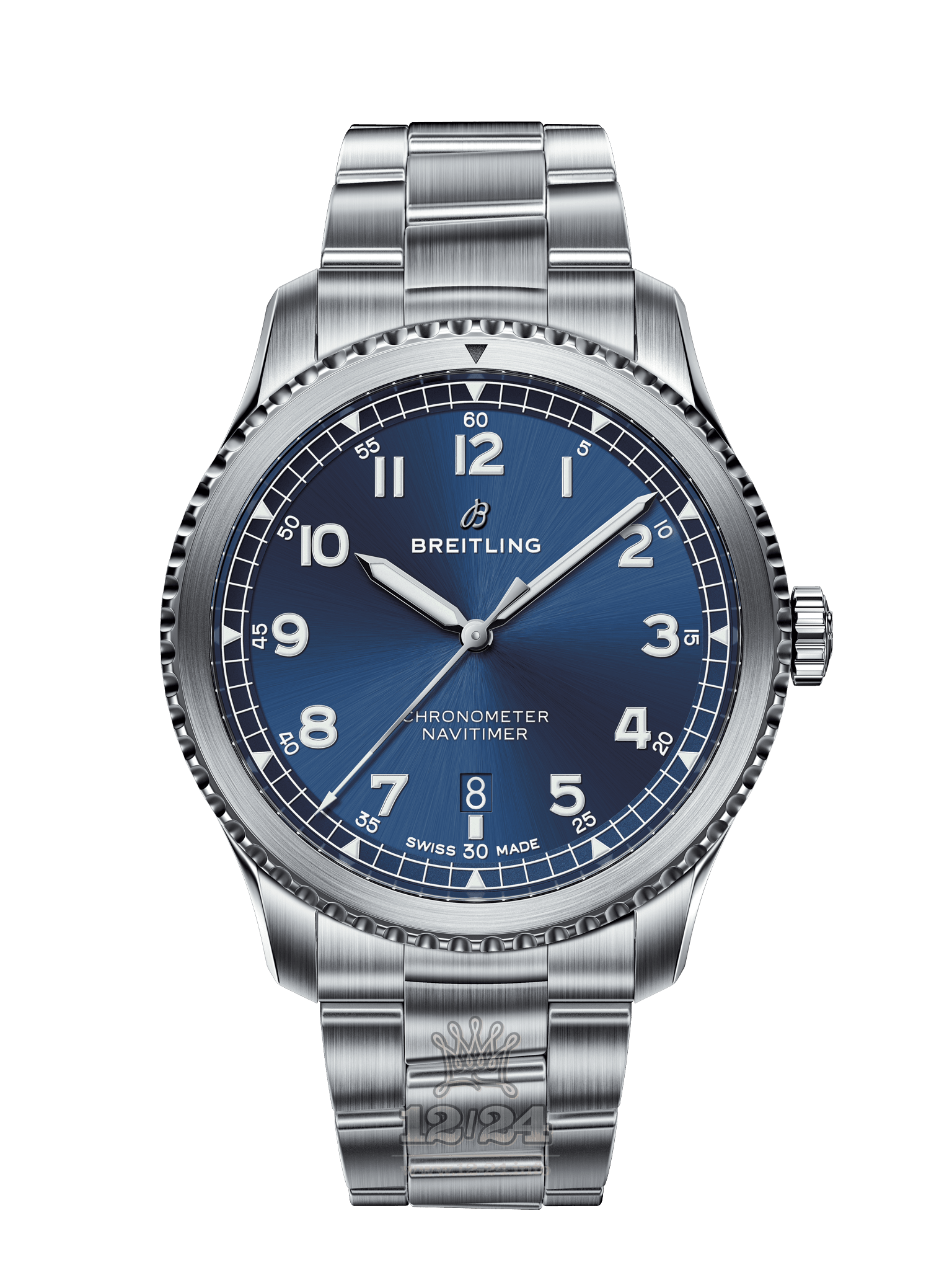 Breitling Navitimer Watch A17314101C1A1 41 mm Stainless steel Case Dark blue Dial