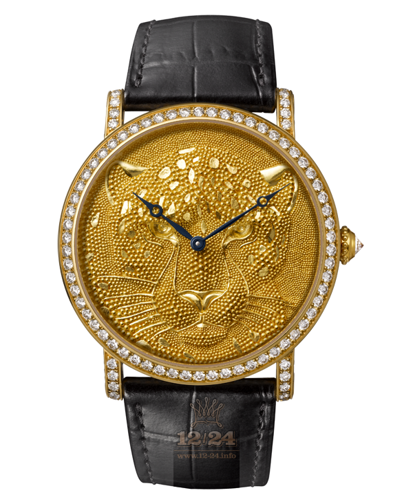 Cartier Creative jewelry watches Watch HPI00696 42 mm Yellow gold Case Golden Painted Dial