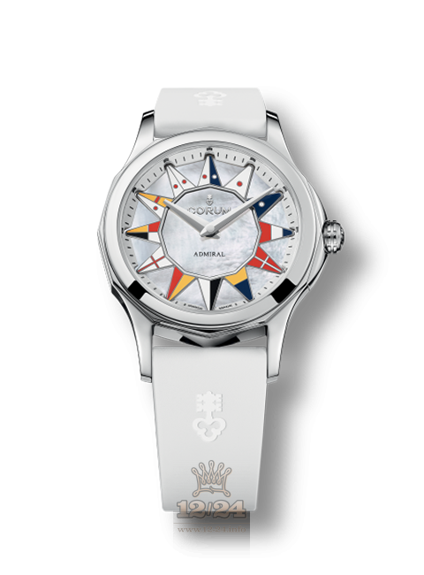 Corum Admiral Watch A400/03174 32 mm Stainless steel Case White Dial