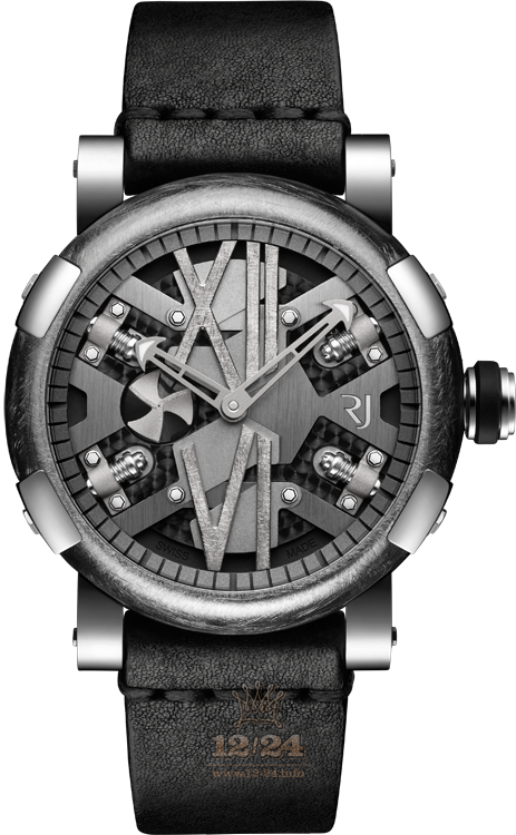 Romain Jerome Sea Watch RJ.T.AU.SP.006.01 46 mm Stainless steel PVD coating Case Black Dial