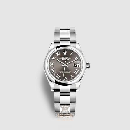 Rolex Datejust Watch 278240-0015 31 mm Stainless steel White gold Case Gray Dial