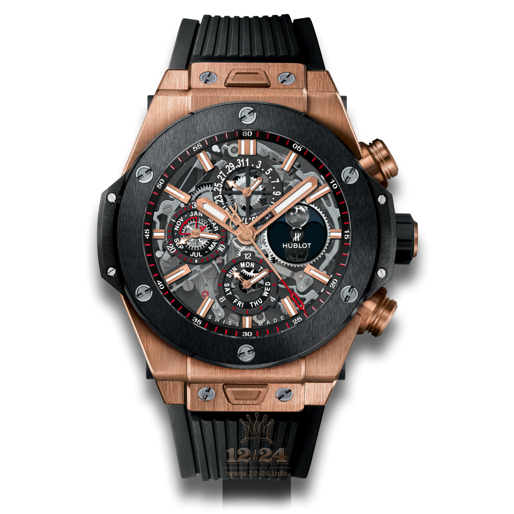 Hublot Big Bang Watch 406.OM.0180.RX 45 mm Pink gold Case Gray Dial