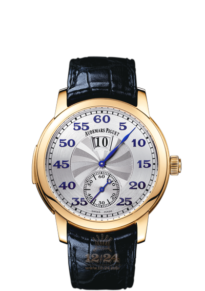 Audemars Piguet Jules Audemars Watch 26151OR.OO.D002CR.02 43 mm Pink gold Case Silver Dial