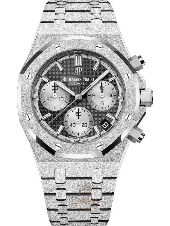 Audemars Piguet Royal Oak Watch 26239BC.GG.1224BC.02 41 mm White gold Case Black Dial