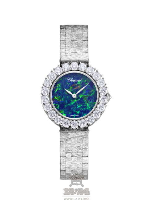 Chopard L Heure du Diamant Watch 10A378-1006 30 mm White gold Case Painted Dial