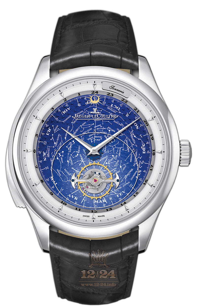 Jaeger-LeCoultre Master Watch 5023580 44 mm White gold Case Dark blue Dial