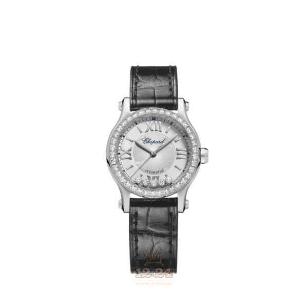 Chopard Happy Sport Watch 278573-3013 30 mm Stainless steel Case Silver Dial
