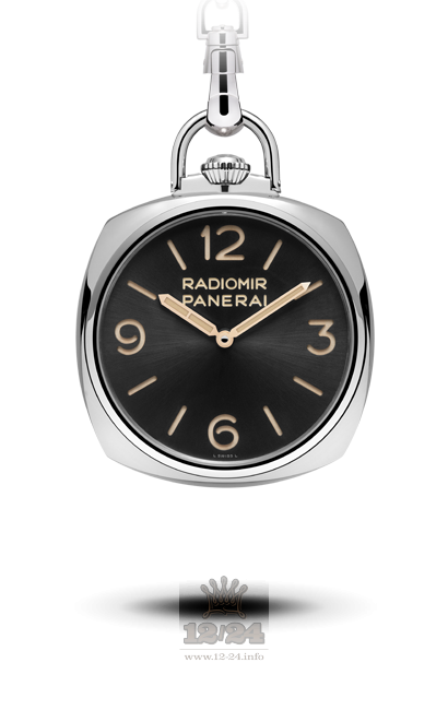 Panerai 2014 Watch PAM00529 50 mm White gold Case Black Dial