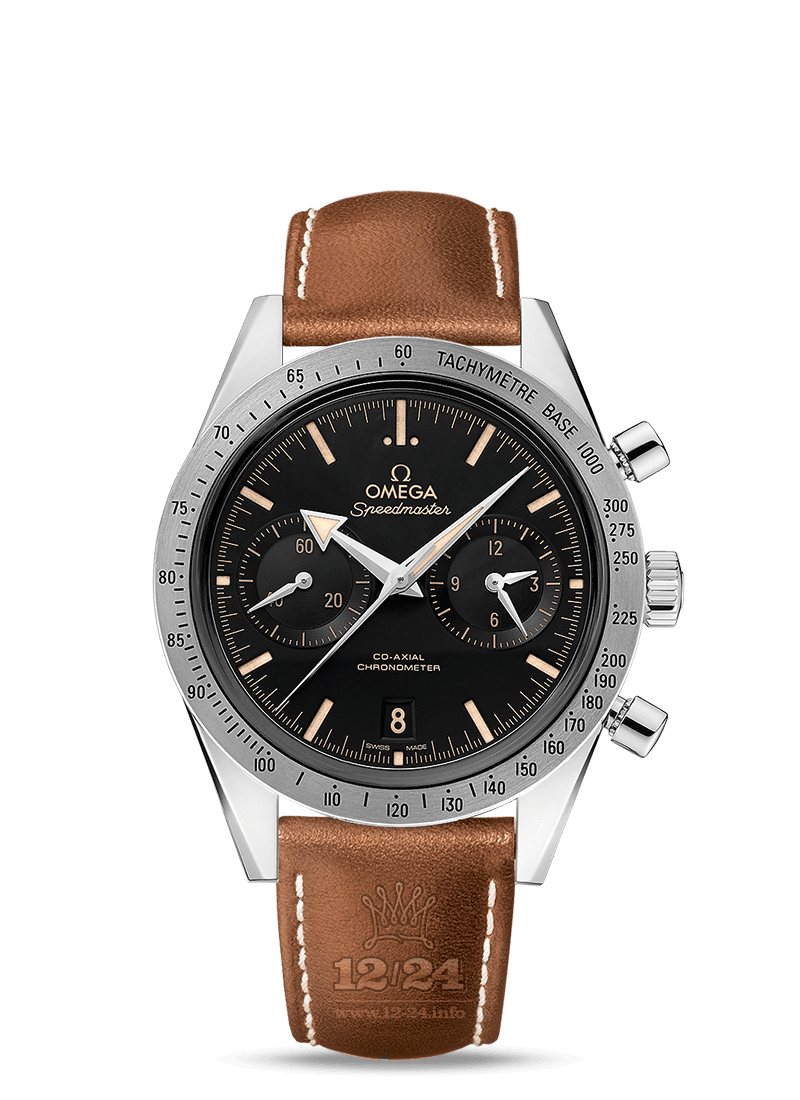 Omega Speedmaster 57 Watch 331.12.42.51.01.002 42 mm Stainless steel Case Black Dial