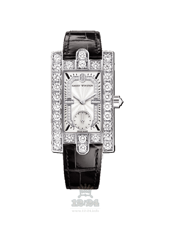 Harry Winston The Avenue Collection Watch AVEQHM21WW283 21 mm White gold Case Silver Dial