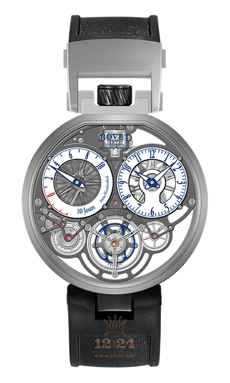Bovet Bovet By Pininfarina Watch TPINS001 44 mm Titanium Case White Dial