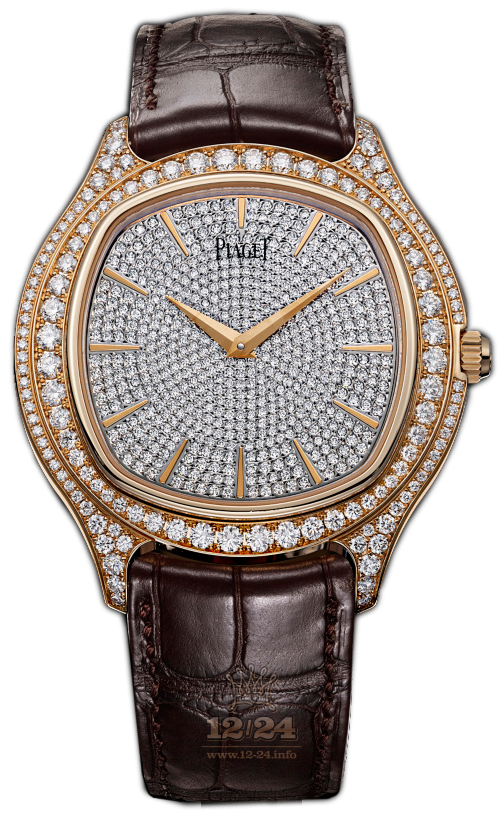 Piaget Black Tie Watch G0A35022 42 mm Pink gold Case White Dial