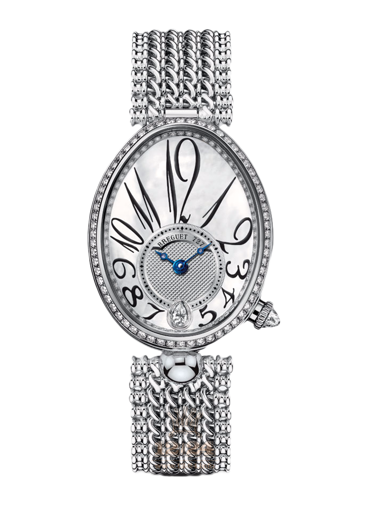 Breguet Reine de Naples Watch 8918BB/58/J20 D000 36 mm White gold Case White Silver Dial