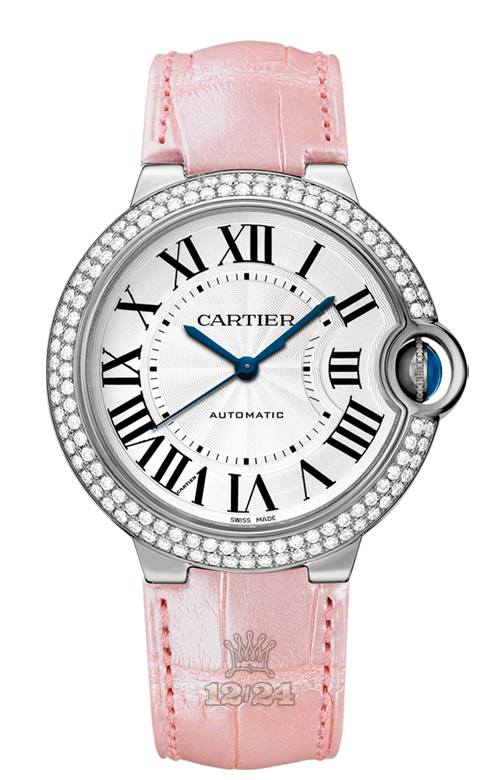 Cartier Ballon Bleu de Cartier Watch WE900651 36 mm White gold Case Silver Dial