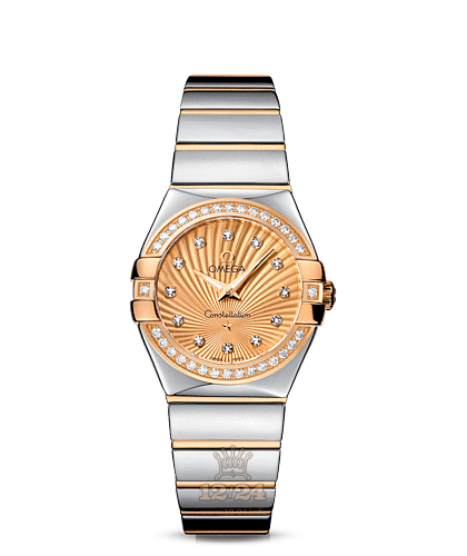 Omega Constellation Watch 123.25.27.60.58.002 27 mm Steel / Yellow gold Case