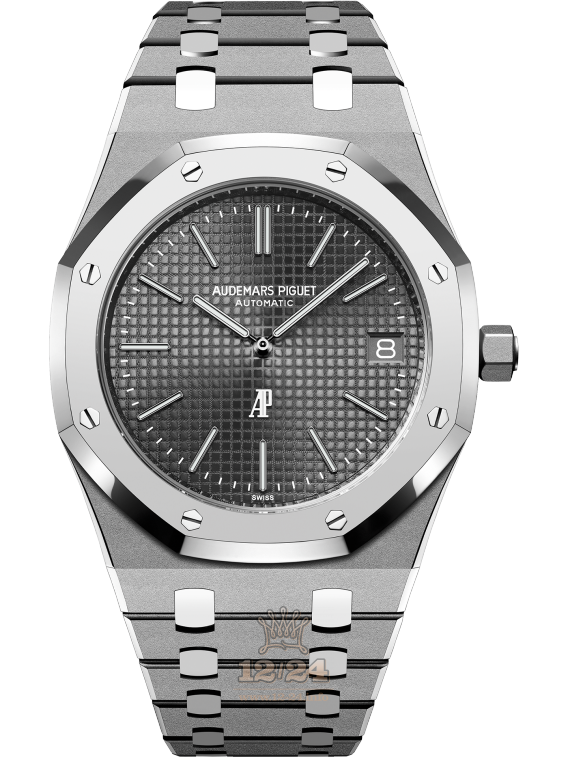 Audemars Piguet Royal Oak Watch 15202XT.GG.1240XT.99 39 mm Titanium Case Gray Dial