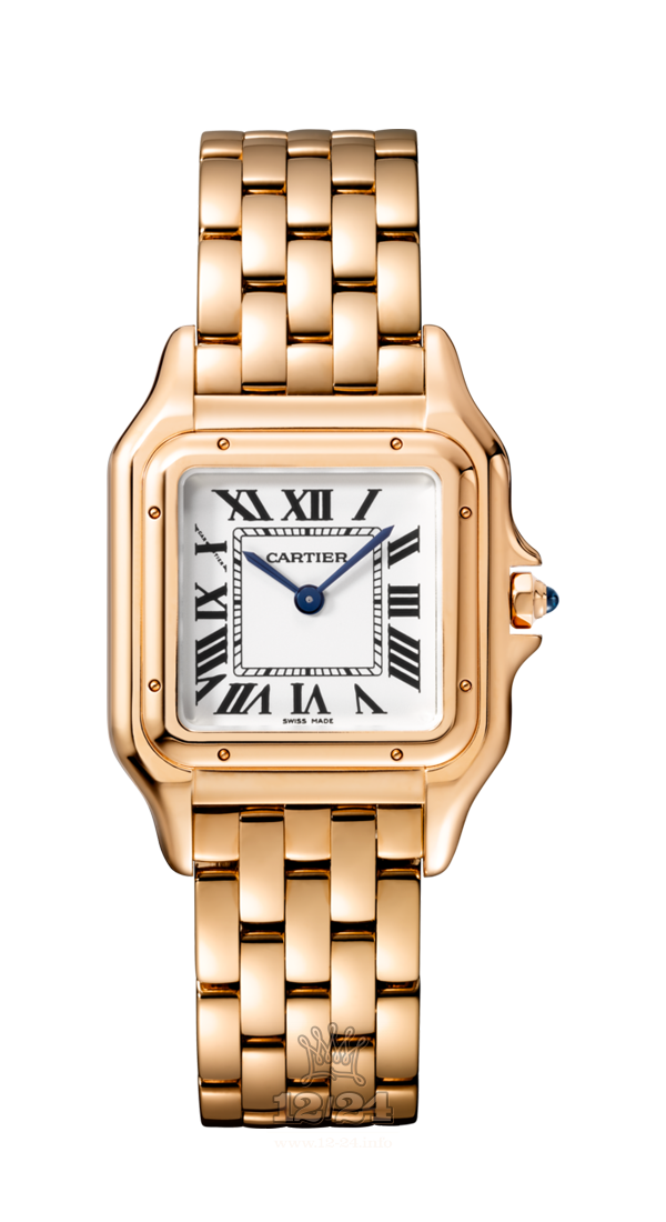 Cartier Panthere de Cartier Watch WGPN0007 27 mm Pink gold Case White Dial
