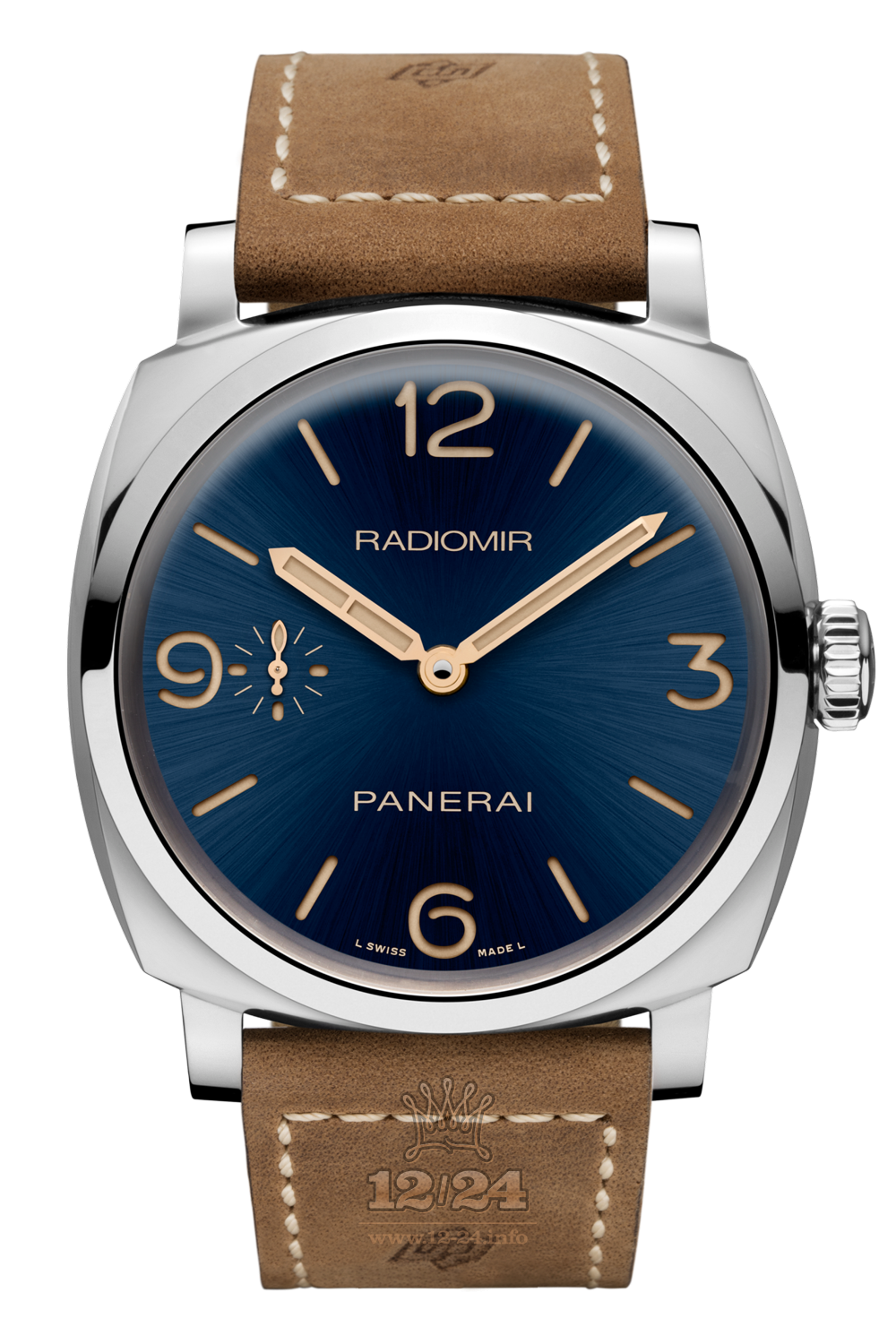 Panerai Radiomir 1940 Watch PAM00690 47 mm Stainless steel Case Dark blue Dial