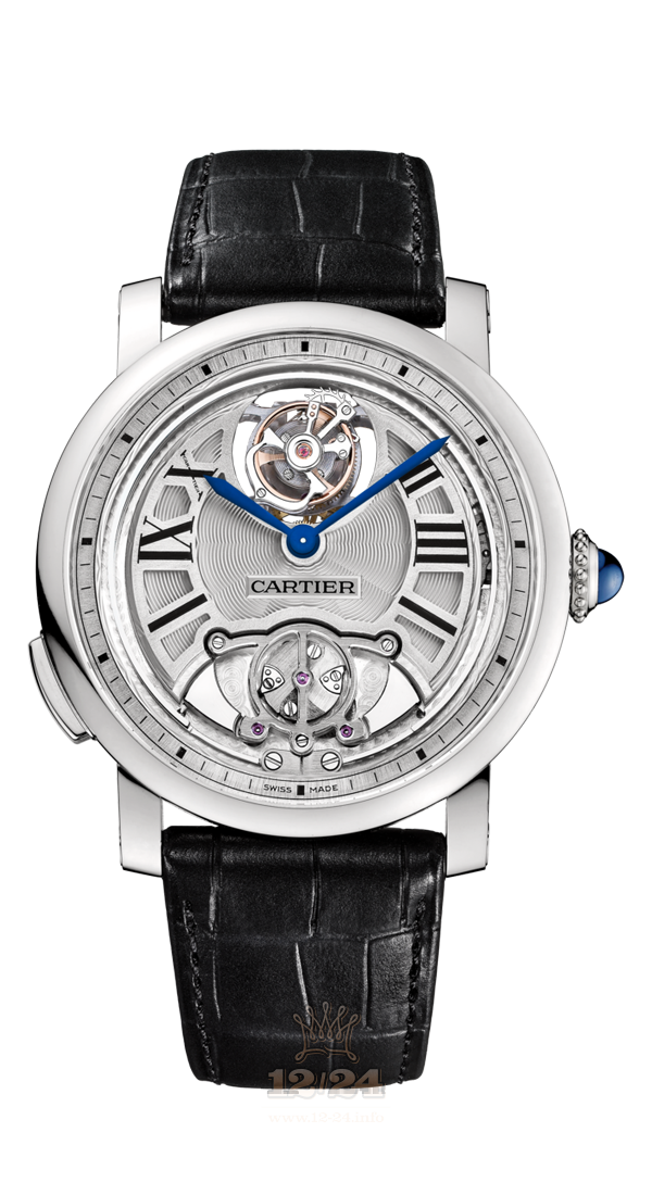 Cartier Rotonde de Cartier Watch W1556209 45 mm Titanium Case Silver Dial