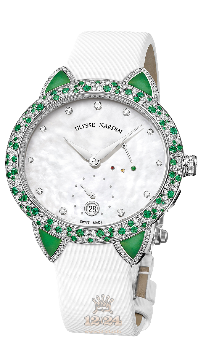 Ulysse Nardin Jade Watch 3100-126BC/991 36 mm White gold Case White Dial