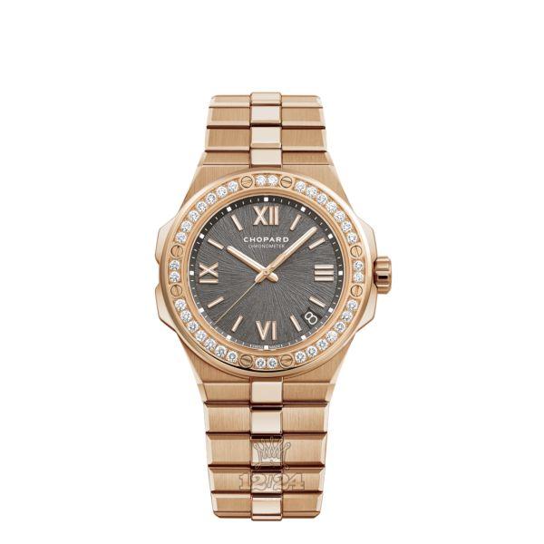 Chopard Alpine Eagle Watch 295363-5002 41 mm Pink gold Case Gray Dial
