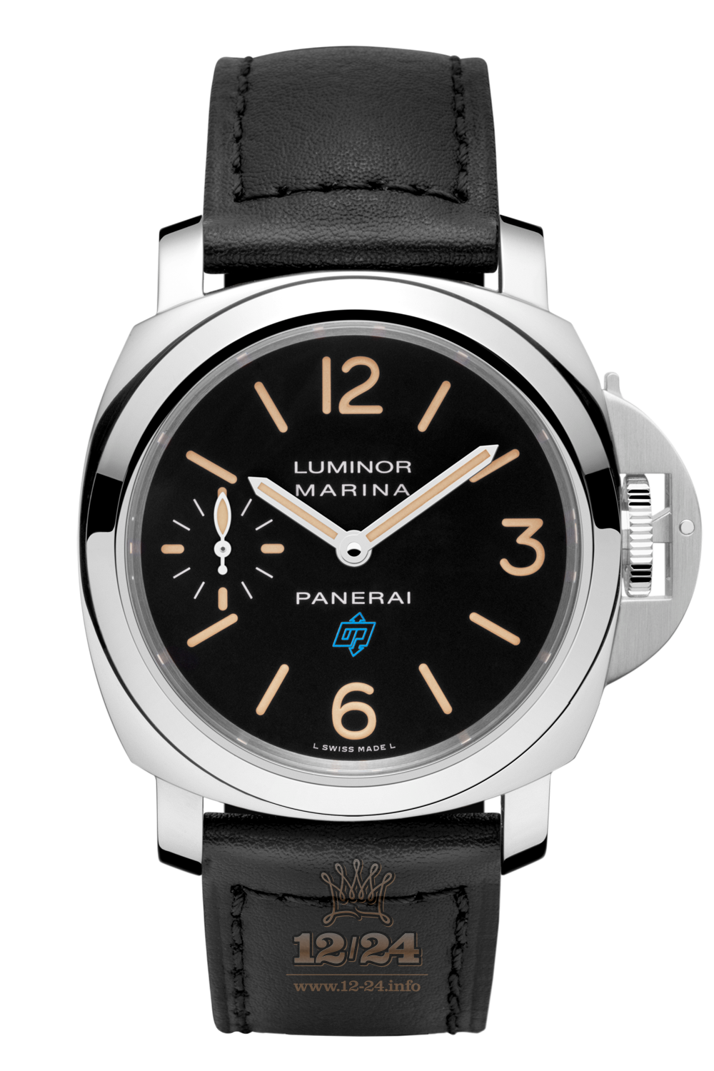 Panerai Luminor Watch PAM00631 44 mm Stainless steel Case Black Dial