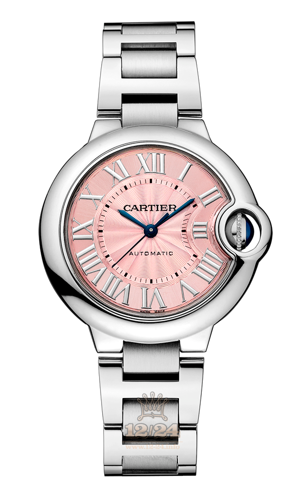 Cartier Ballon Bleu de Cartier Watch W6920100 33 mm Stainless steel Case Pink Dial