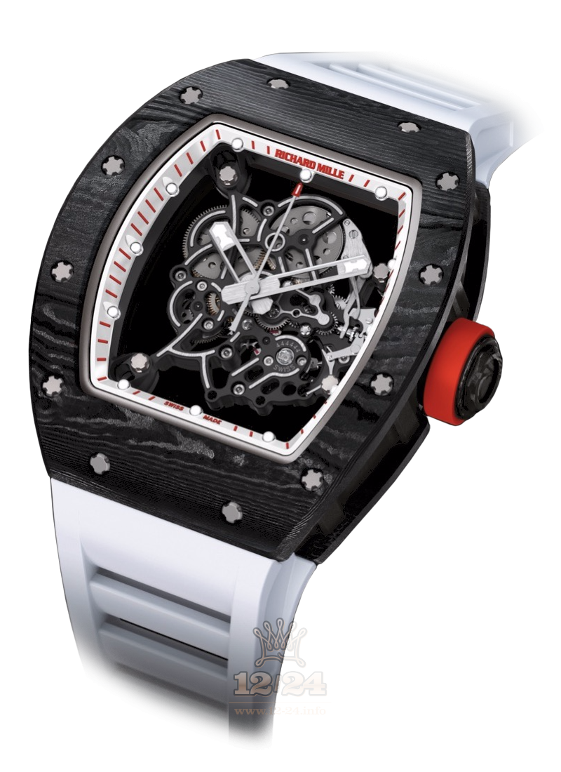 Richard Mille Men's Collection Watch RM 055 NTPT 50 mm