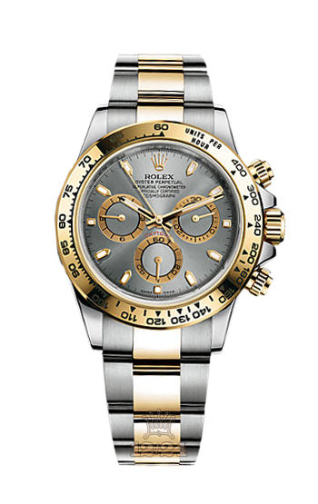 Rolex Cosmograph Daytona Watch 116503-0002 40 mm Steel / Yellow gold Case Black Dial