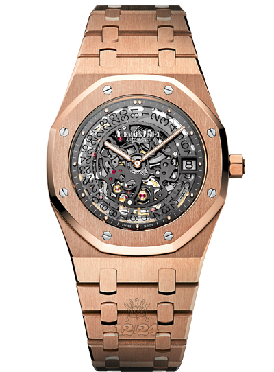 Audemars Piguet Royal Oak Watch 15204OR.OO.1240OR.01 39 mm Pink gold Case Gray Dial