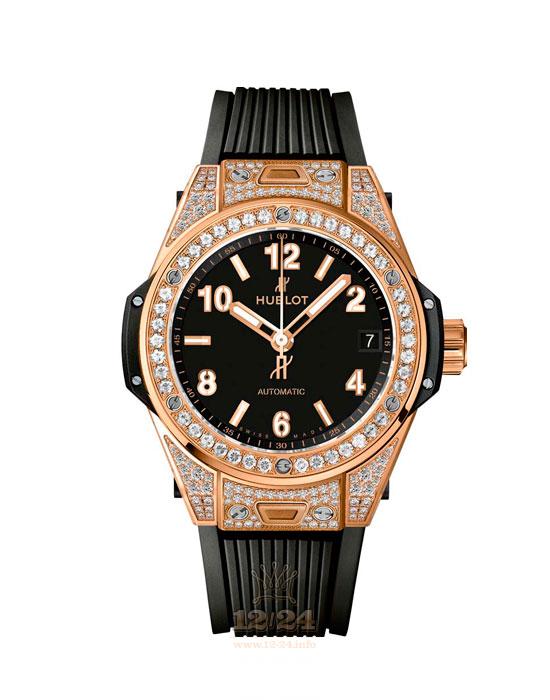 Hublot Big Bang Watch 465.OX.1180.RX.1604 39 mm Pink gold Case Black Dial