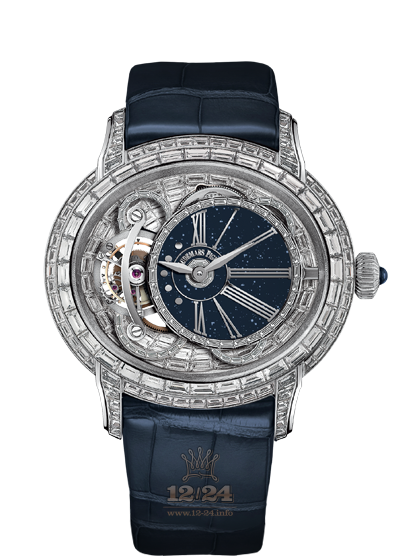 Audemars Piguet Millenary Watch 26381BC.ZZ.D312CR.02 45 mm White gold Case Silver Dark blue Dial