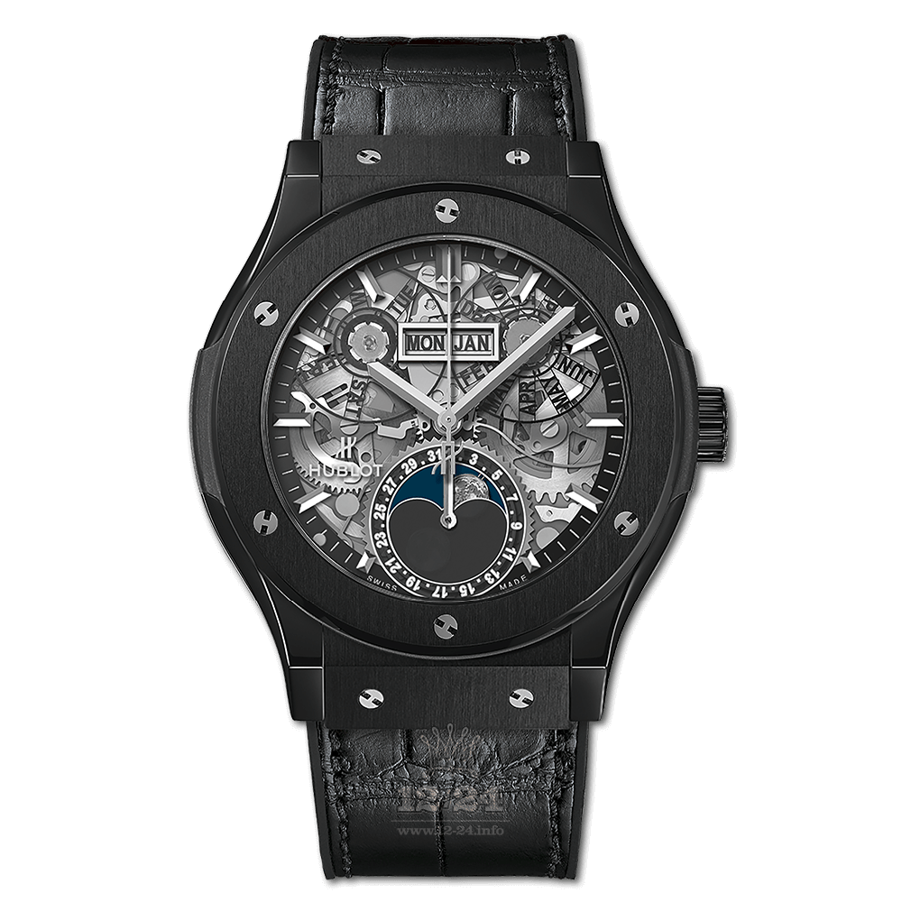 Hublot Classic Fusion Watch 547.CX.0170.LR 42 mm Ceramics Case Black Dial
