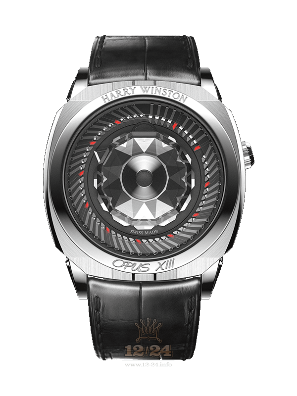 Harry Winston Opus Series Watch OPUMHM44WW001 44 mm White gold Case Silver Dial